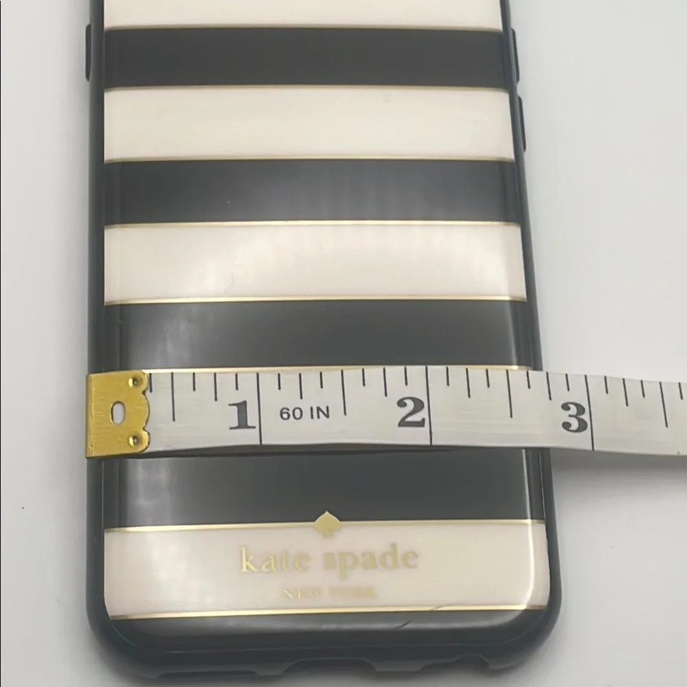 Kate Spade Black and Cream Bag Set with Turquoise Case - Picture 5 of 16